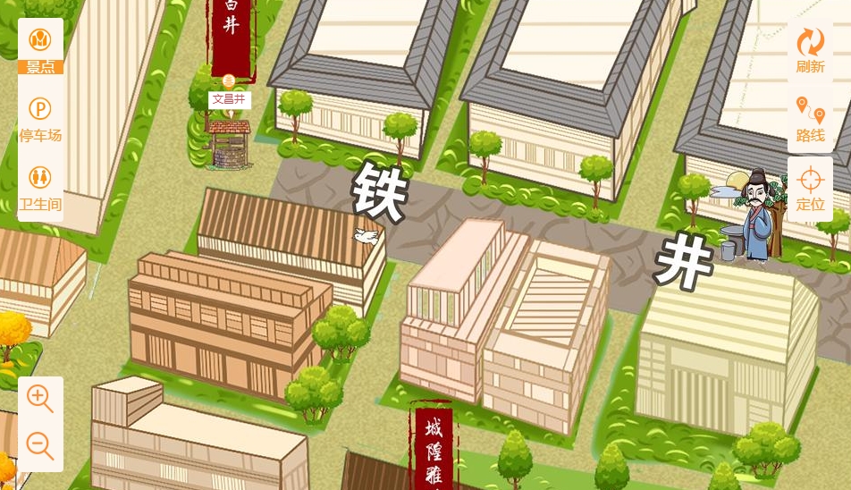 唐县智慧景区：手绘地图与语音导览的完美融合